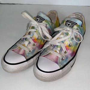 Converse Chuck Taylor All Star Tie Dye Shoes size 6 girls